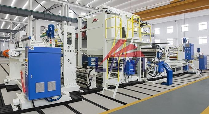 Машина для производства бумажных ламинатов фильма разматывать 1300mm PLC автоматическая 0